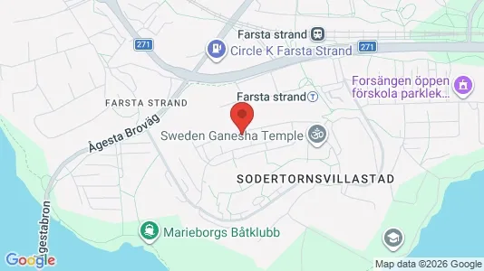 Apartments for rent i Stockholm South - kort over placeringen