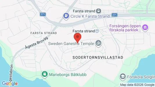 Apartments for rent i Stockholm South - kort over placeringen
