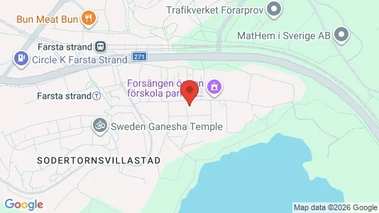 Apartments for rent i Stockholm South - kort over placeringen