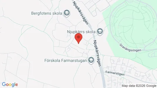 Apartments for rent i Tyresö - kort over placeringen