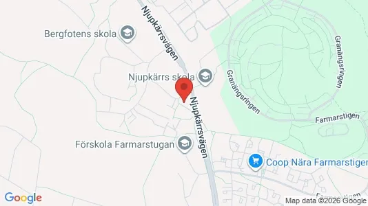 Apartments for rent i Tyresö - kort over placeringen