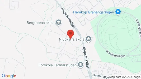 Apartments for rent i Tyresö - kort over placeringen