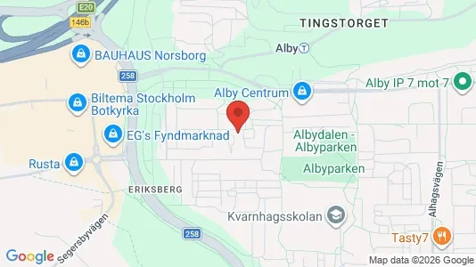 Apartments for rent i Botkyrka - kort over placeringen