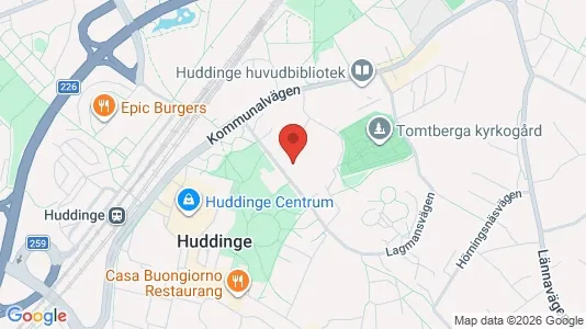 Apartments for rent i Huddinge - kort over placeringen