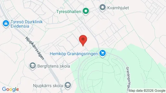Apartments for rent i Haninge - kort over placeringen