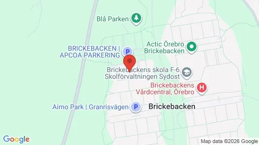 Apartments for rent i Örebro - kort over placeringen
