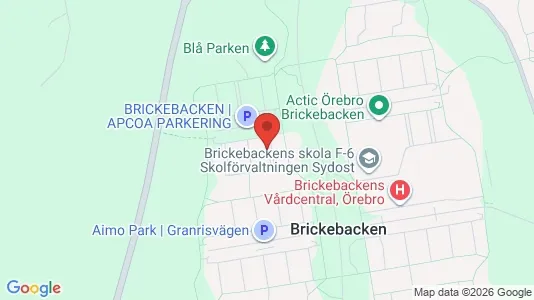 Apartments for rent i Örebro - kort over placeringen