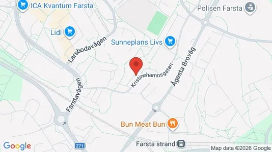 Apartments for rent i Stockholm South - kort over placeringen