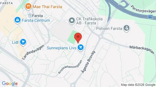 Apartments for rent i Stockholm South - kort over placeringen
