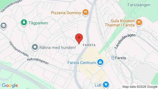 Apartments for rent i Stockholm South - kort over placeringen