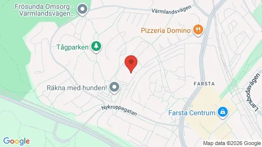 Apartments for rent i Stockholm South - kort over placeringen