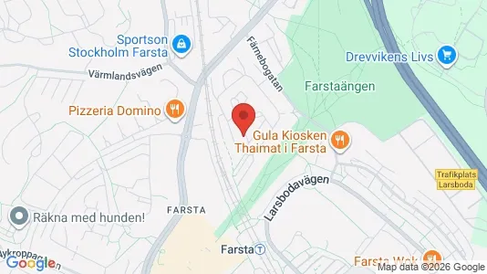 Apartments for rent i Stockholm South - kort over placeringen