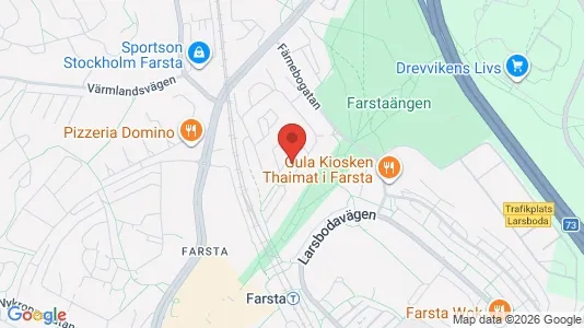 Apartments for rent i Stockholm South - kort over placeringen