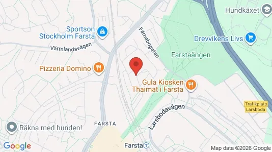 Apartments for rent i Stockholm South - kort over placeringen