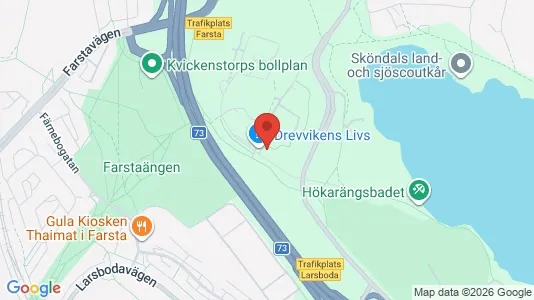 Apartments for rent i Huddinge - kort over placeringen