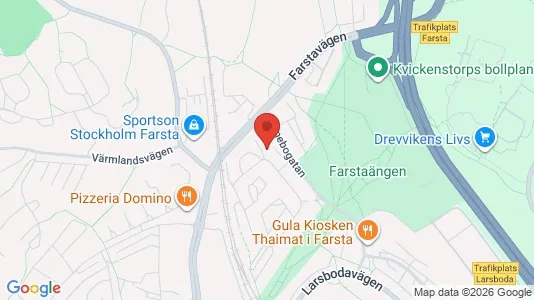Apartments for rent i Stockholm South - kort over placeringen