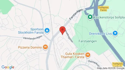 Apartments for rent i Stockholm South - kort over placeringen