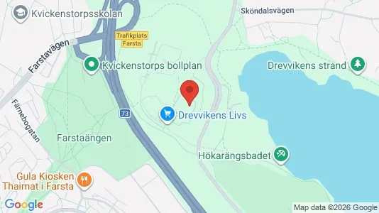 Apartments for rent i Huddinge - kort over placeringen