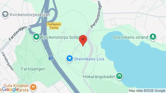 Apartments for rent i Huddinge - kort over placeringen