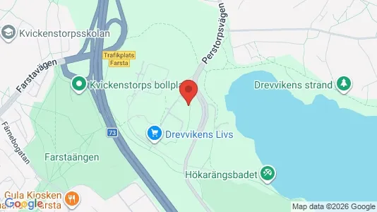 Apartments for rent i Huddinge - kort over placeringen