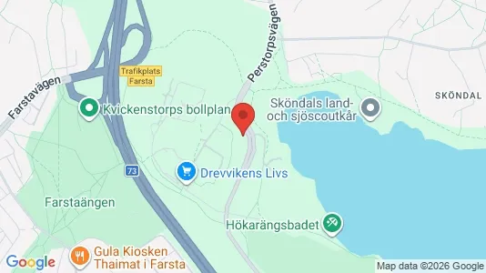 Apartments for rent i Huddinge - kort over placeringen