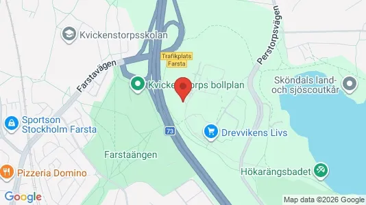 Apartments for rent i Huddinge - kort over placeringen