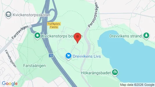 Apartments for rent i Huddinge - kort over placeringen