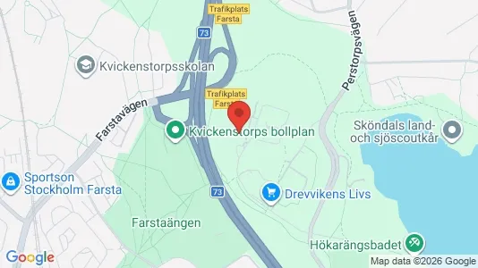 Apartments for rent i Huddinge - kort over placeringen