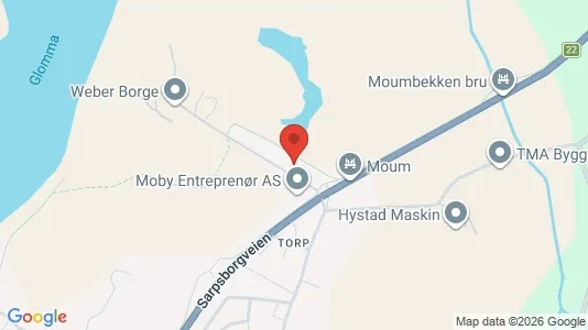 Apartments for rent i Fredrikstad - kort over placeringen