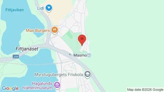 Apartments for rent i Huddinge - kort over placeringen