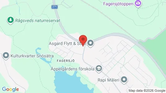 Apartments for rent i Stockholm South - kort over placeringen