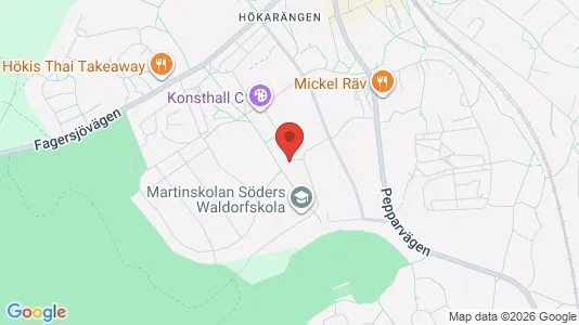 Apartments for rent i Stockholm South - kort over placeringen