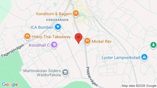 Apartments for rent i Stockholm South - kort over placeringen