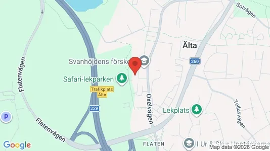 Apartments for rent i Nacka - kort over placeringen
