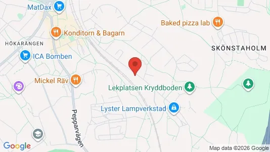 Apartments for rent i Stockholm South - kort over placeringen