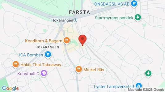 Apartments for rent i Stockholm South - kort over placeringen