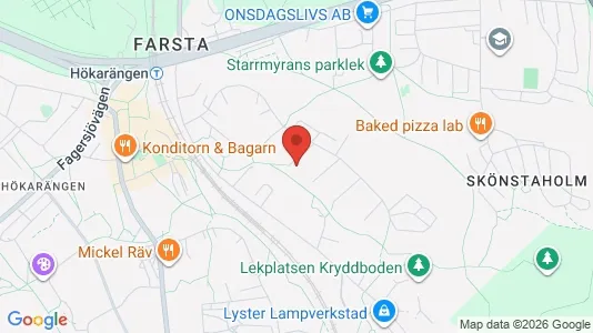 Apartments for rent i Stockholm South - kort over placeringen