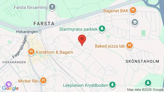 Apartments for rent i Stockholm South - kort over placeringen