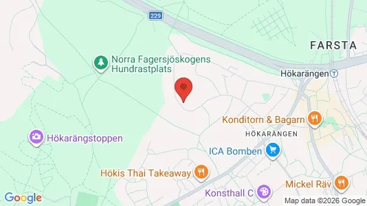 Apartments for rent i Stockholm South - kort over placeringen