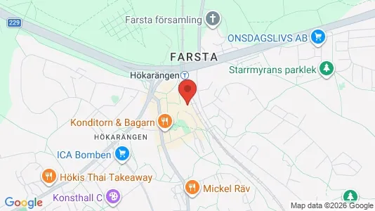 Apartments for rent i Stockholm South - kort over placeringen