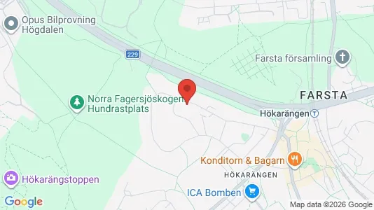 Apartments for rent i Stockholm South - kort over placeringen