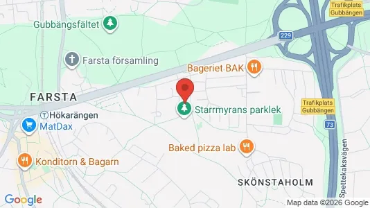 Apartments for rent i Stockholm South - kort over placeringen