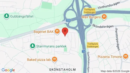Apartments for rent i Stockholm South - kort over placeringen