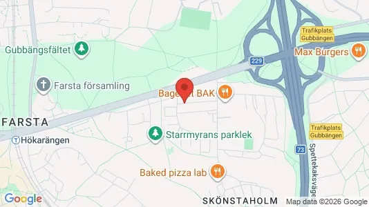 Apartments for rent i Stockholm South - kort over placeringen