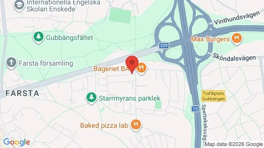 Apartments for rent i Stockholm South - kort over placeringen