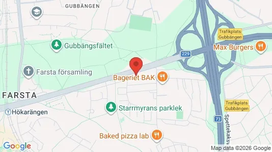 Apartments for rent i Stockholm South - kort over placeringen