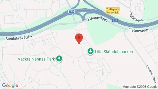 Apartments for rent i Stockholm South - kort over placeringen