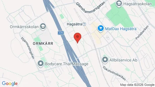 Apartments for rent i Stockholm South - kort over placeringen
