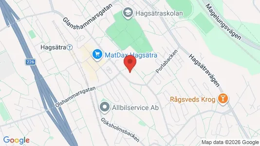 Apartments for rent i Stockholm South - kort over placeringen