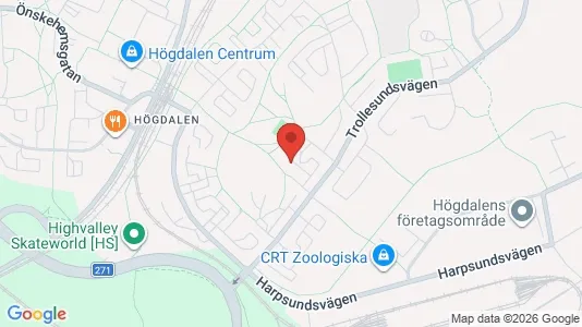 Apartments for rent i Stockholm South - kort over placeringen
